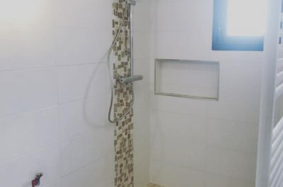 création salle de bain, douche à l’italienne, douche moderne, renovation salle de bain, plomberie, chauffage, salle de bain moderne